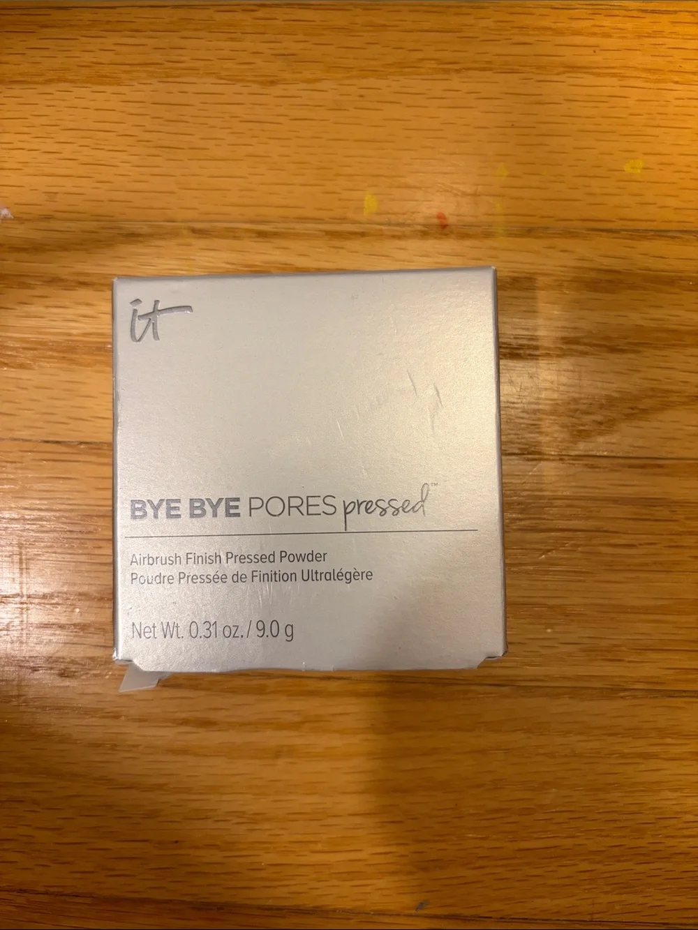 it Cosmetics Bye Bye Pores Pressed Airbrush Finish Powder Translucent NEW 9g .3